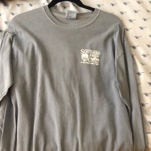 🇺🇸 Patriotic Southern Fried Cotton Long Sleeve